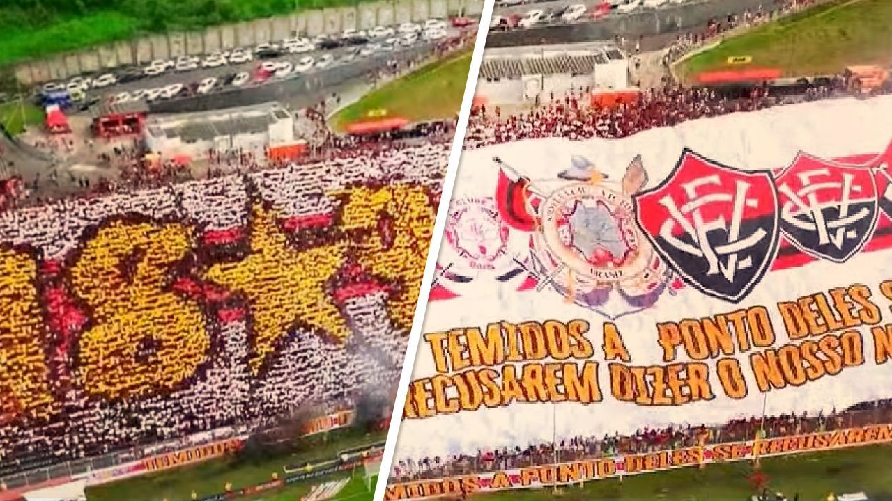 Vitória provoca Bahia com bandeirão em clássico: 'Temidos a ponto de se recusarem a dizer nosso nome' – ESPN.com.br